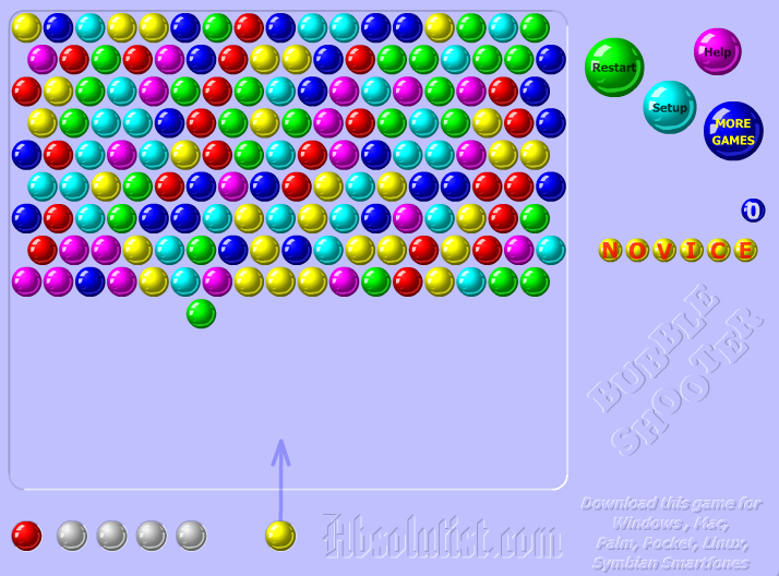 play free games online bubble shooter